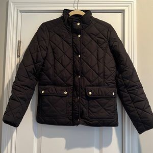 J Crew Ladies Black Coat